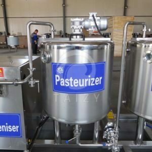 Commercial milk pasteurizer