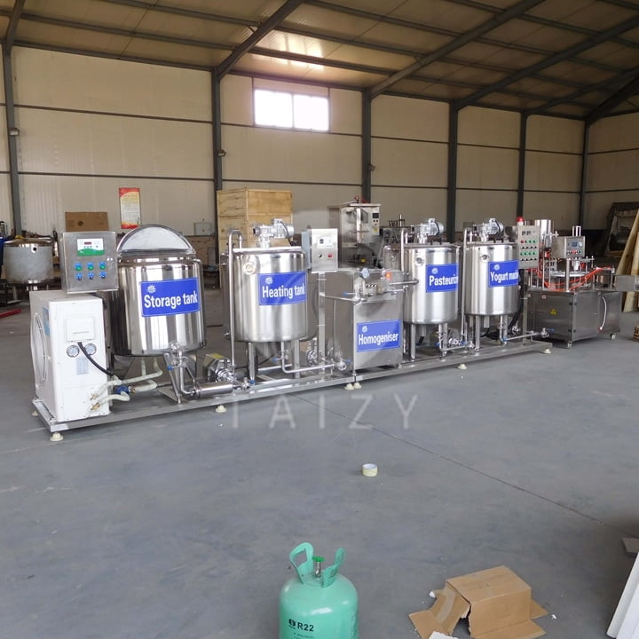 Yogurt processing machinery