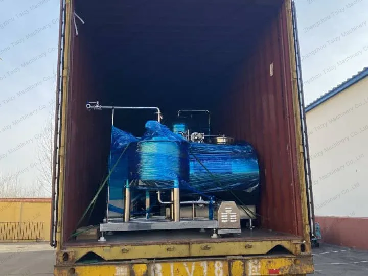 Envío de la máquina para hacer yogur griego