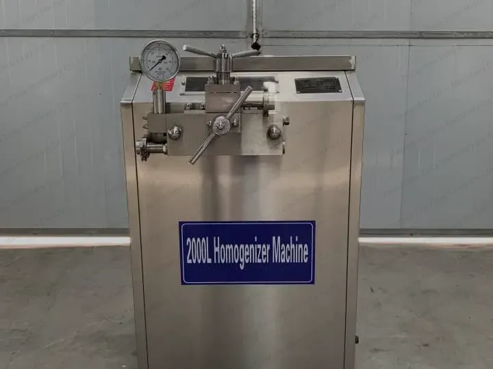 Homogenizer Machine For Dairy And Yogurt Food Processing 10 Industrial homogenizer