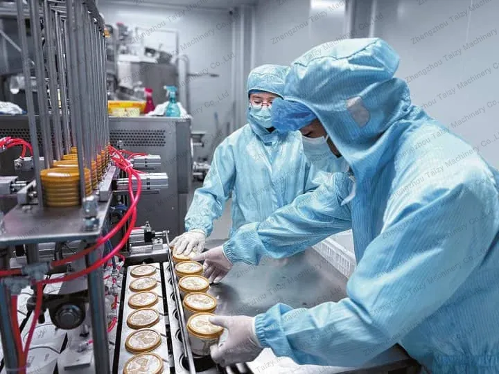 Daily yogurt production workshop