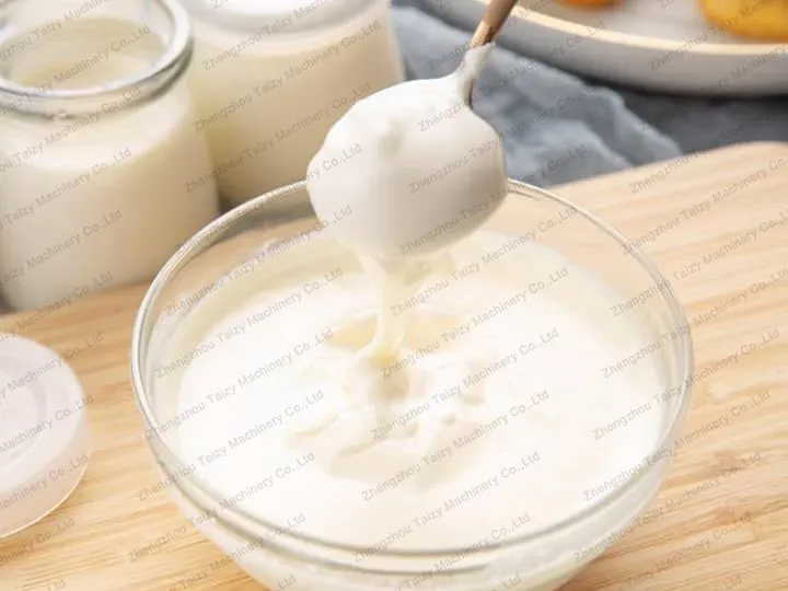 Reconstituted Milk Yogurt Production Line 3 Reconstituted yogurt