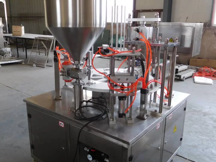 Yogurt packaging machine