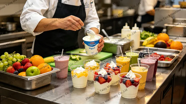 Why More Dairy Businesses Are Investing In Yogurt Production Equipment 4 Yogurt used in foodservice restaurant business