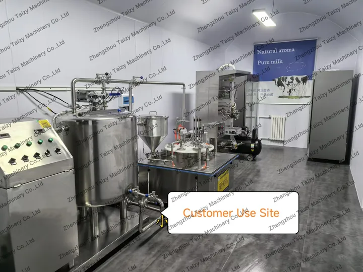 Commercial Yogurt Production Line For Milk Powder 3 Commercial yogurt production line