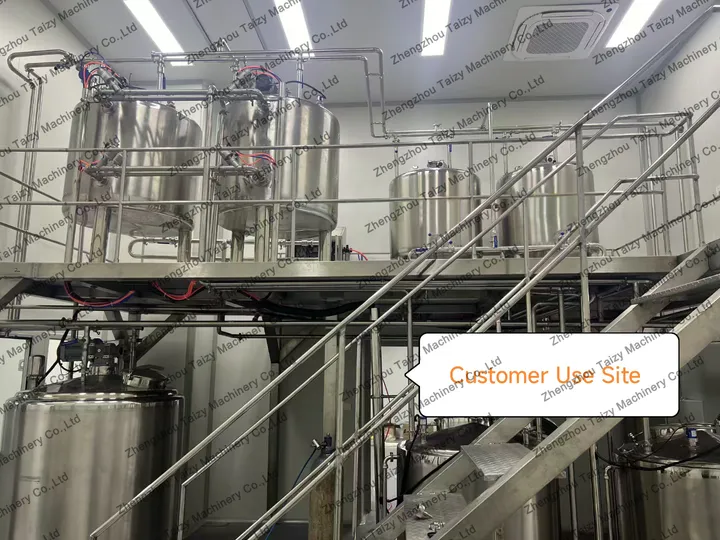 Commercial Yogurt Production Line For Milk Powder 4 Industrial yogurt production line