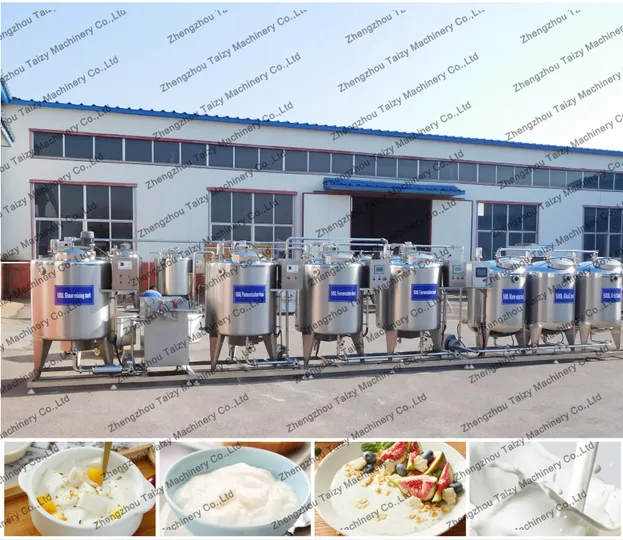 Commercial Yogurt Production Line For Milk Powder 2 Yogurt processing equipment